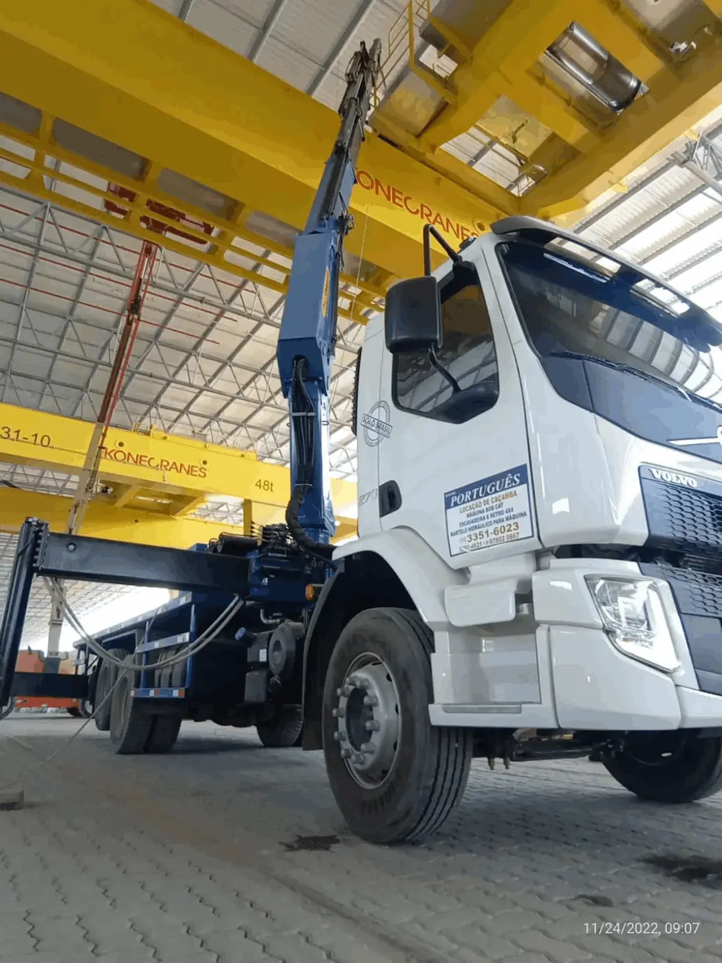 caminhões truck e traçados na baixada santista