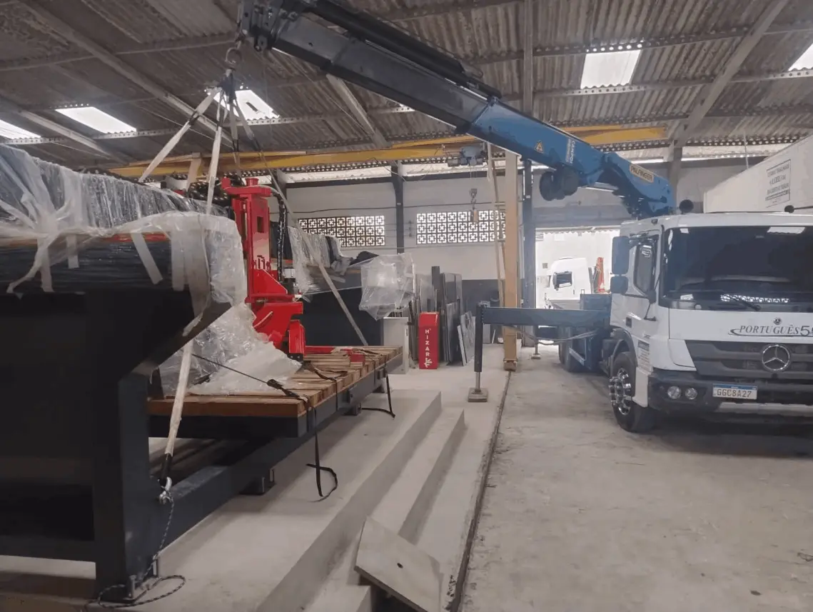 transportes em geral, locação de munck em Guarujá