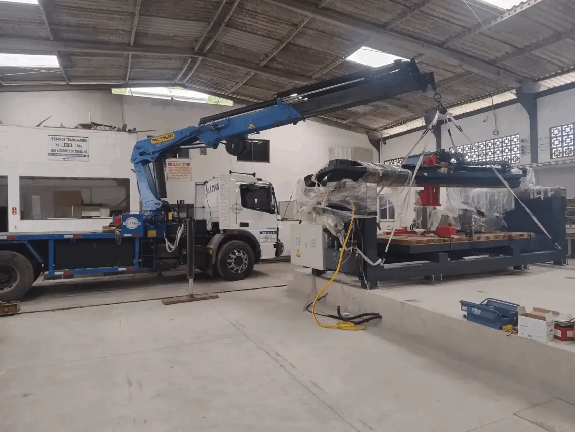 transportes em geral, locação de munck em Guarujá